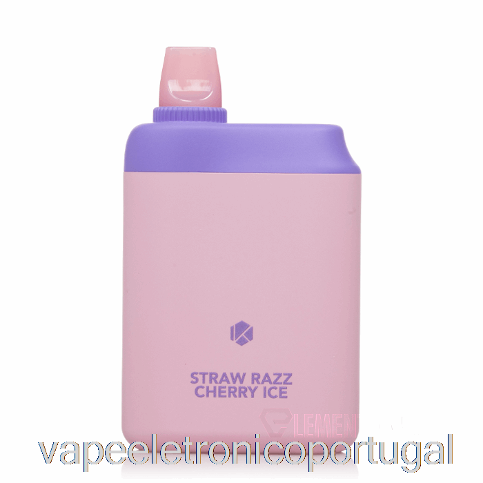 Vape Eletrônico Kadobar X Pk Marcas Pk5000 Palha Descartável Razz Cereja Gelo